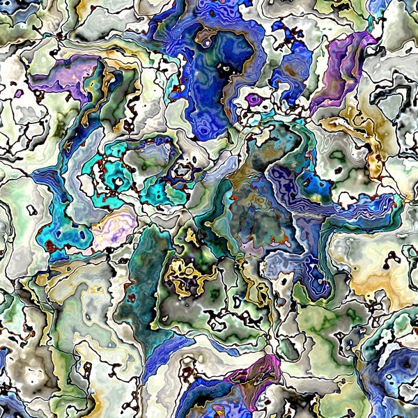 Oyster Shells Vinyl Pattern