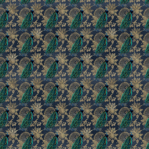 Peacock Fantasy Vinyl Pattern