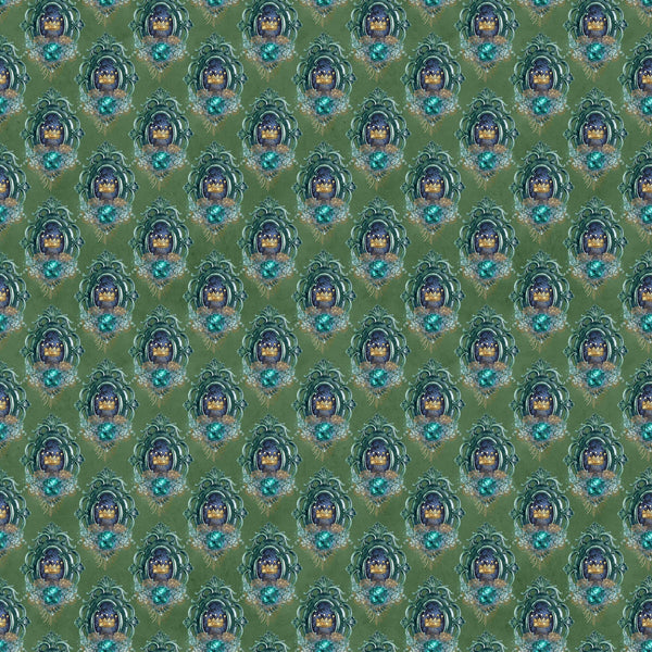 Peacock Fantasy Vinyl Pattern