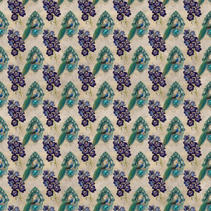 Peacock Fantasy Vinyl Pattern