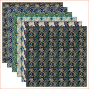 Peacock Fantasy Vinyl Pattern
