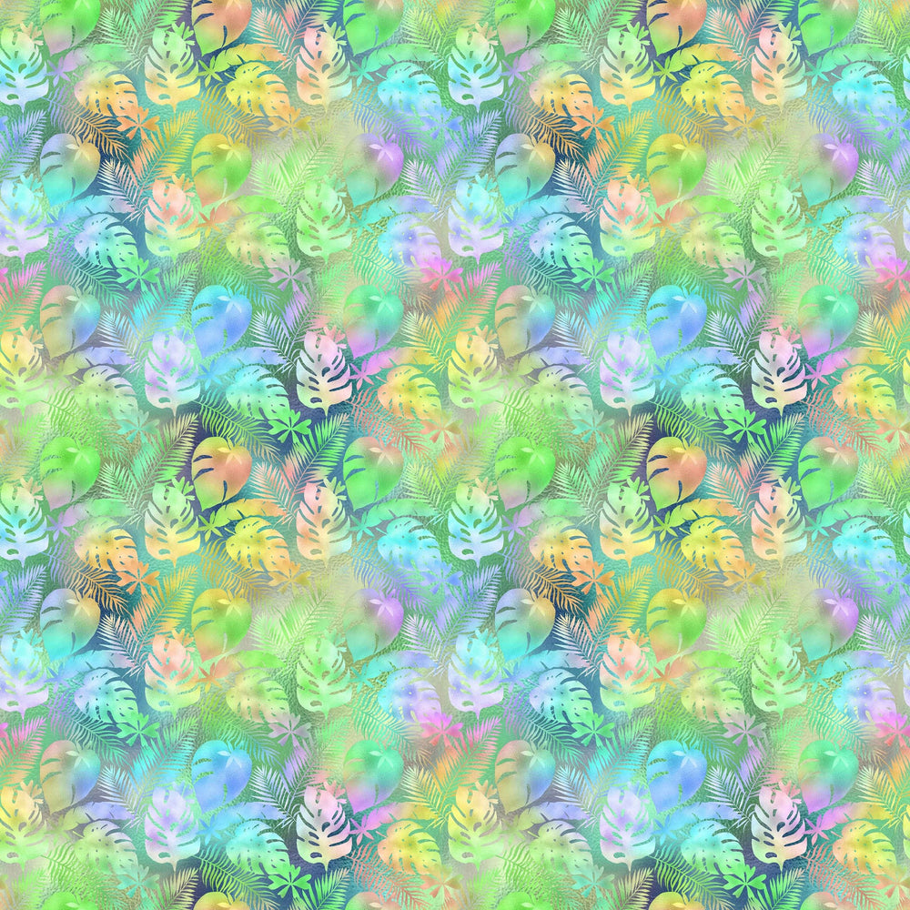 Tropical Leaves Vinyl Pattern