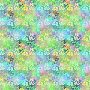 Tropical Leaves Vinyl Pattern