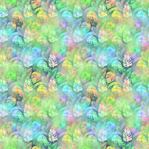 Tropical Leaves Vinyl Pattern