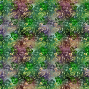 Tropical Leaves Vinyl Pattern