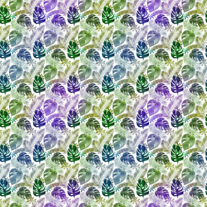 Tropical Leaves Vinyl Pattern