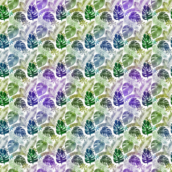 Tropical Leaves Vinyl Pattern