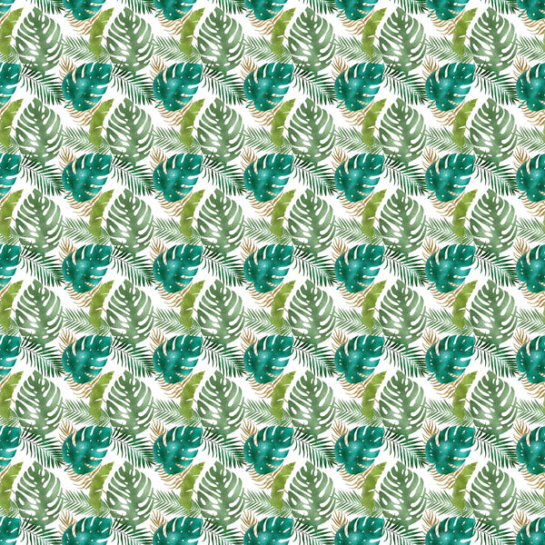 Tropical Leaves Vinyl Pattern