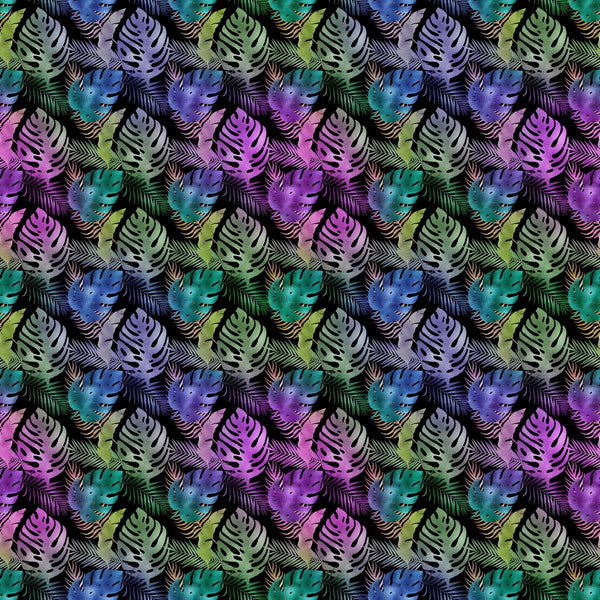 Tropical Leaves Vinyl Pattern