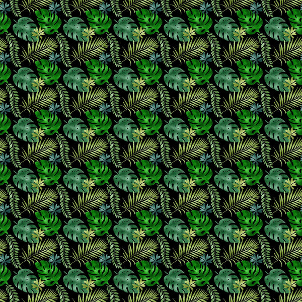 Tropical Leaves Vinyl Pattern