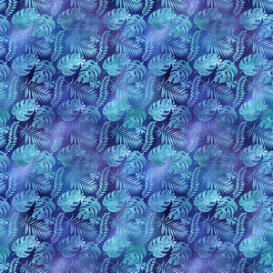 Tropical Leaves Vinyl Pattern
