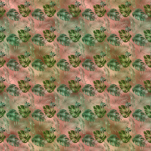 Tropical Leaves Vinyl Pattern