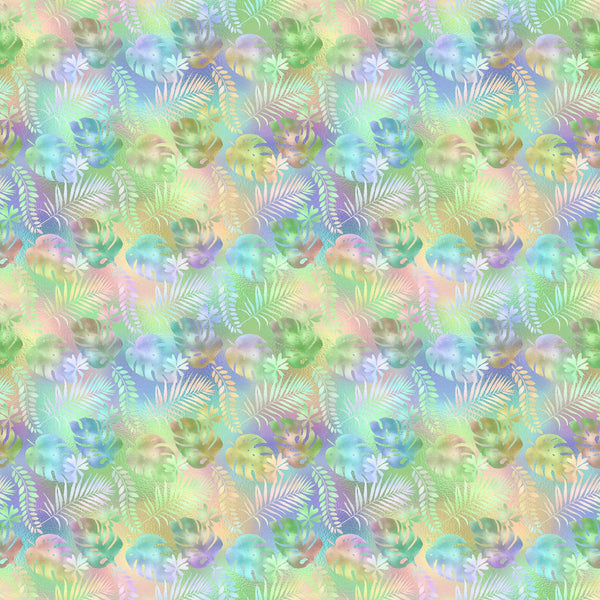 Tropical Leaves Vinyl Pattern