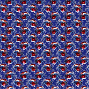 Red White And Blue Vinyl Pattern