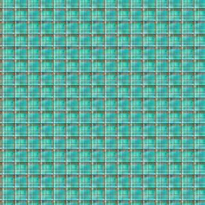 Plaid Copper Patina Vinyl Pattern