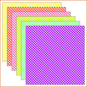 Plaid Vinyl Pattern
