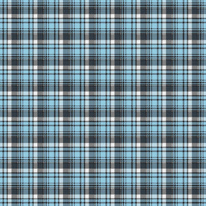 Plaid Blue Vinyl Pattern