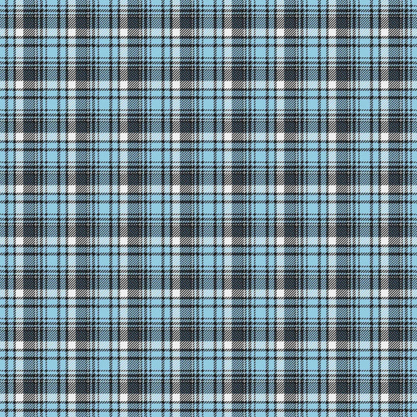 Plaid Blue Vinyl Pattern