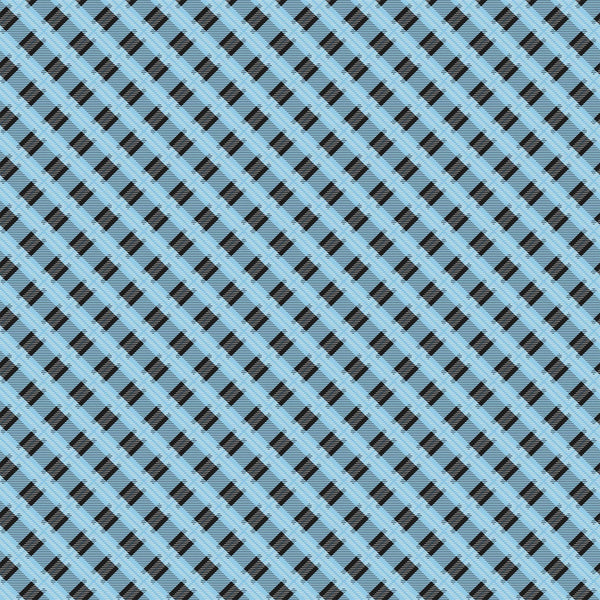 Plaid Blue Vinyl Pattern