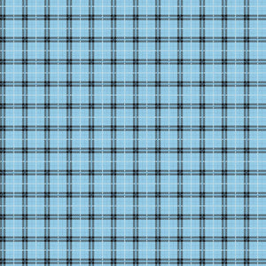 Plaid Blue Vinyl Pattern