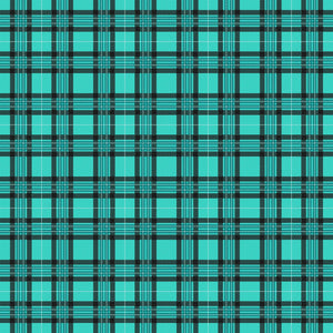 Plaid Teal Vinyl Pattern