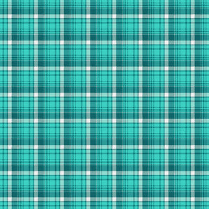 Plaid Teal Vinyl Pattern