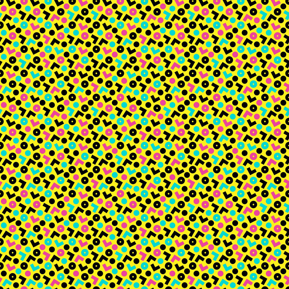 80s 90s Vinyl Pattern