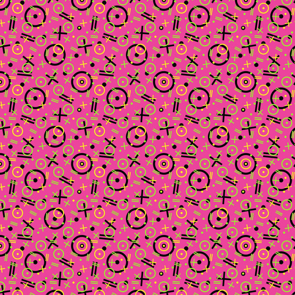 80s 90s Vinyl Pattern