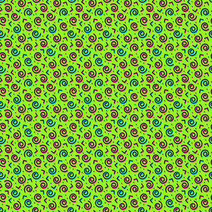 80s 90s Vinyl Pattern