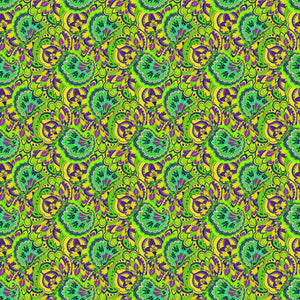 Colorful Psychedelic Vinyl Pattern