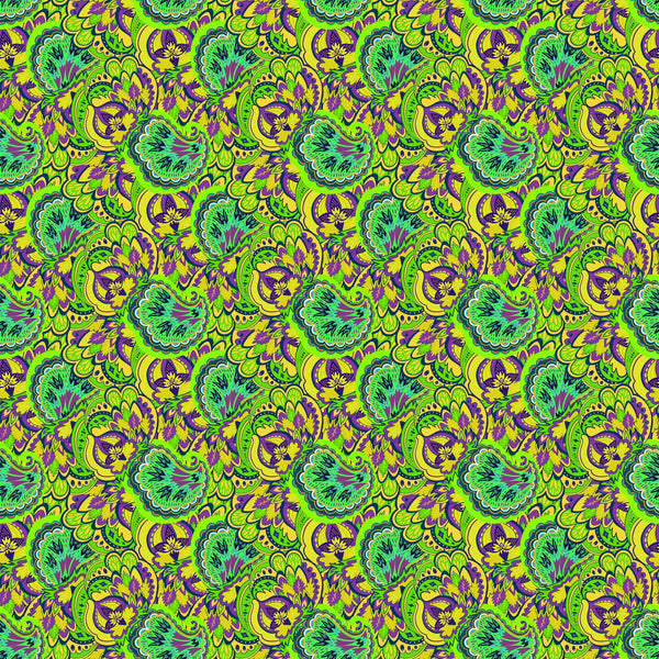 Colorful Psychedelic Vinyl Pattern