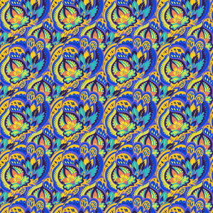 Colorful Psychedelic Vinyl Pattern