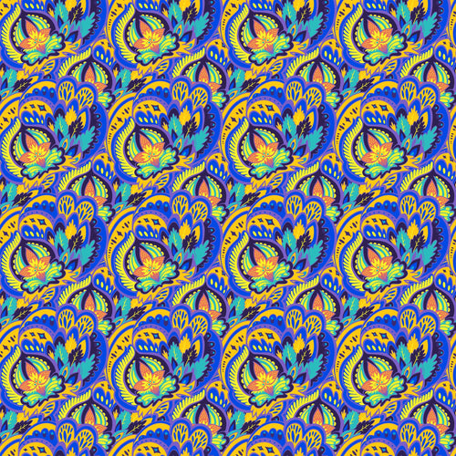 Colorful Psychedelic Vinyl Pattern