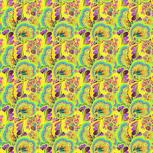 Colorful Psychedelic Vinyl Pattern