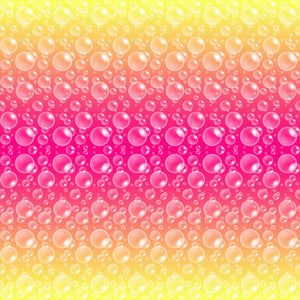 Ombre Bubbles Vinyl Pattern