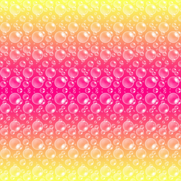 Ombre Bubbles Vinyl Pattern