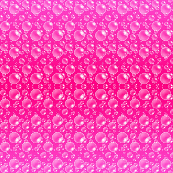 Ombre Bubbles Vinyl Pattern