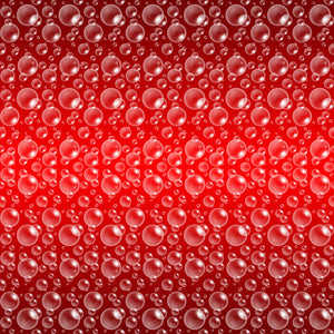 Ombre Bubbles Vinyl Pattern