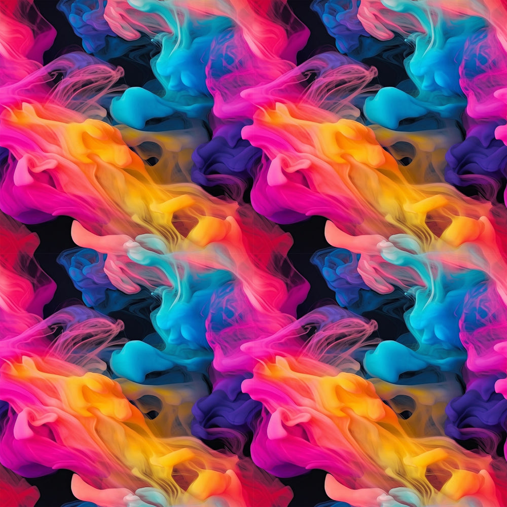 Rainbow Smoke Vinyl Pattern