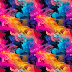 Rainbow Smoke Vinyl Pattern