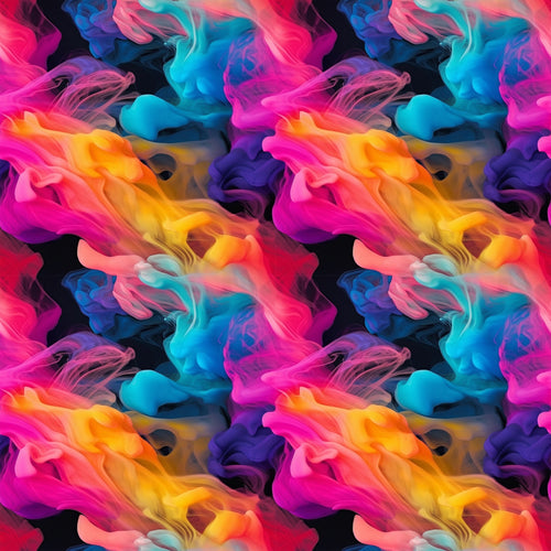 Rainbow Smoke Vinyl Pattern