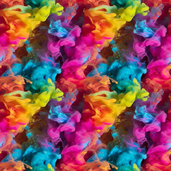 Rainbow Smoke Vinyl Pattern