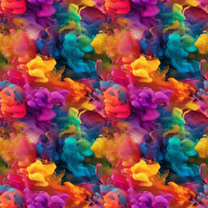 Rainbow Smoke Vinyl Pattern