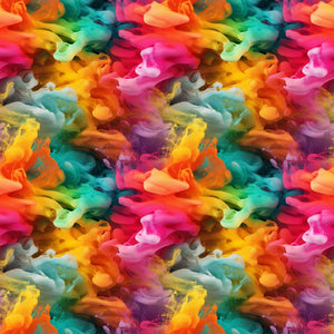 Rainbow Smoke Vinyl Pattern