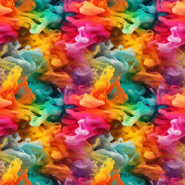 Rainbow Smoke Vinyl Pattern
