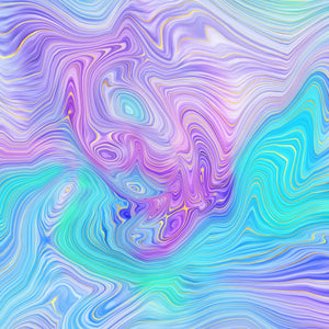 Rainbow Strata Vinyl Pattern