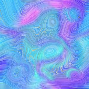 Rainbow Strata Vinyl Pattern