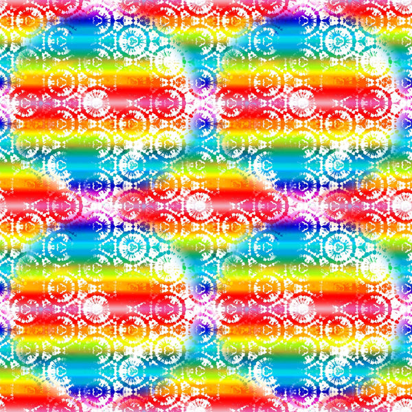 Tie Dye Vinyl Pattern