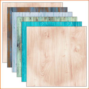 Colored Wood Vinyl Pattern