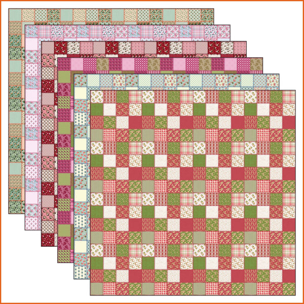 Patchwork Vinyl Pattern